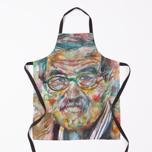 Item preview, GUNTER GRASS watercolor portrait designed and sold by lautir.