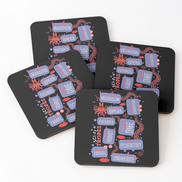 Item preview, Fanfic Scifi Tropes Science Fiction Monsters designed and sold by Renata Illustrata.