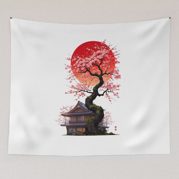 Item preview, cherry blossom grove designed and sold by CasmariaOnlineShop -.