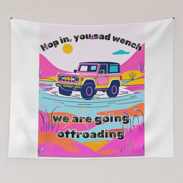 Artikelvorschau, Trauriges Wench, wir gehen Offroad entworfen und verkauft von Craftonmegan.