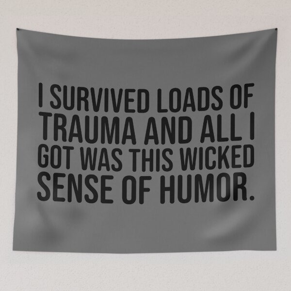 Item preview, I Survived - Black designed and sold by sillyjess.
