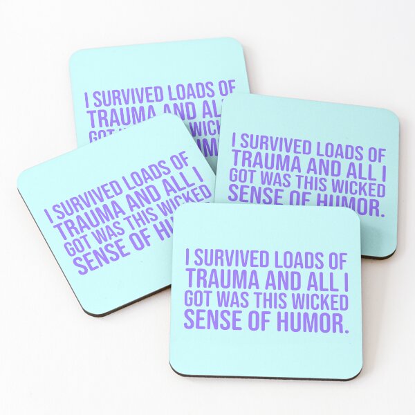 Item preview, I Survived - Periwinkle designed and sold by sillyjess.