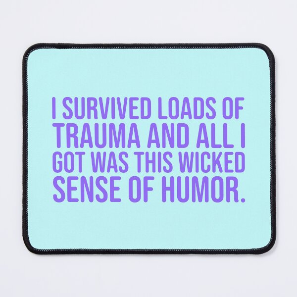 Item preview, I Survived - Periwinkle designed and sold by sillyjess.