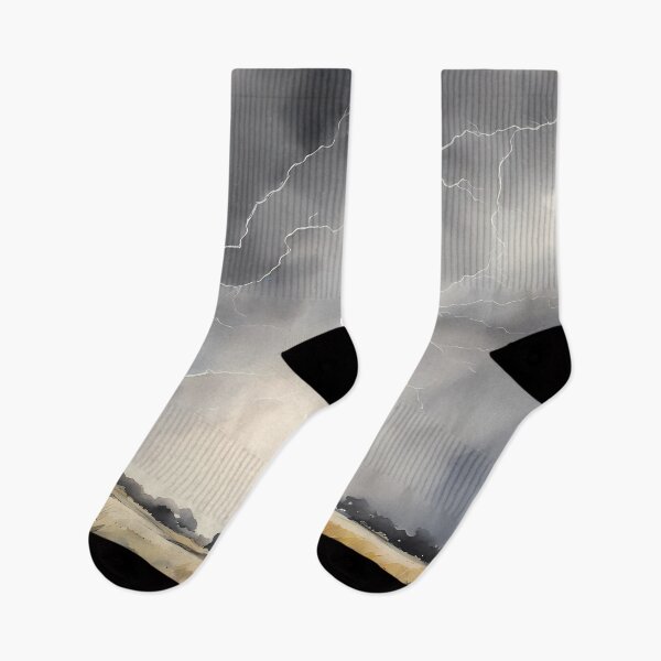 Item preview, Thunderstorm over Field designed and sold by CalmnessbyChoice.