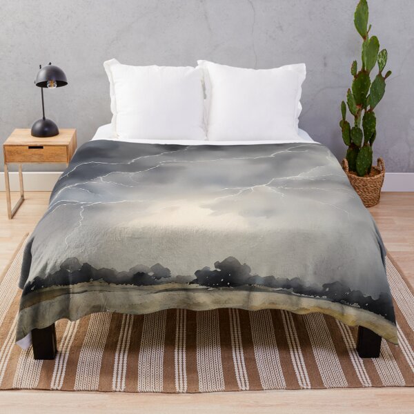 Item preview, Thunderstorm over Field designed and sold by CalmnessbyChoice.