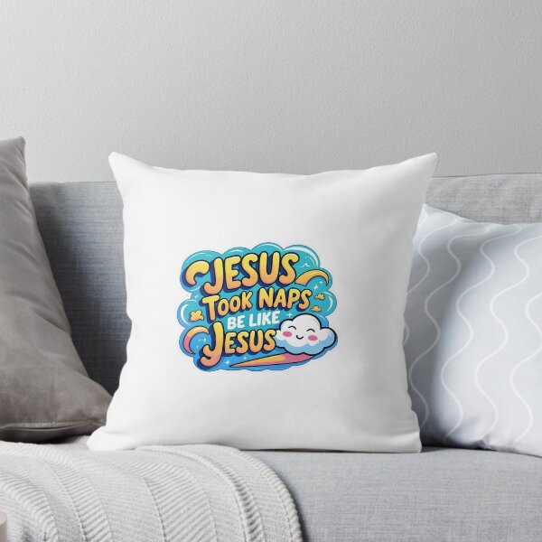 Item preview, Jesus Took Naps – Funny Christian Sticker designed and sold by SavvySojourner.
