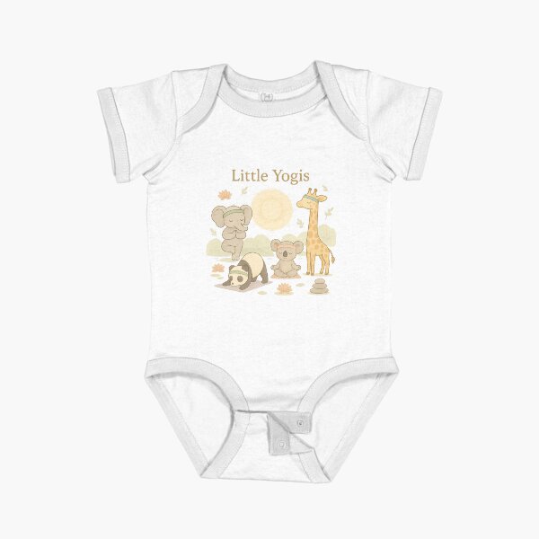 Item preview, Zen Baby Animals – Little Yogis designed and sold by FBA.