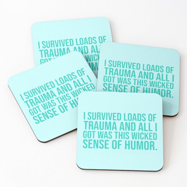 Item preview, I Survived - Teal designed and sold by sillyjess.