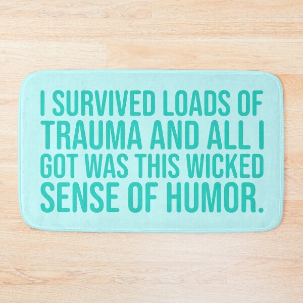 Item preview, I Survived - Teal designed and sold by sillyjess.