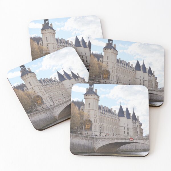Item preview, The Conciergerie Historical Landmark by Seine River in Paris designed and sold by CarolinaReina.
