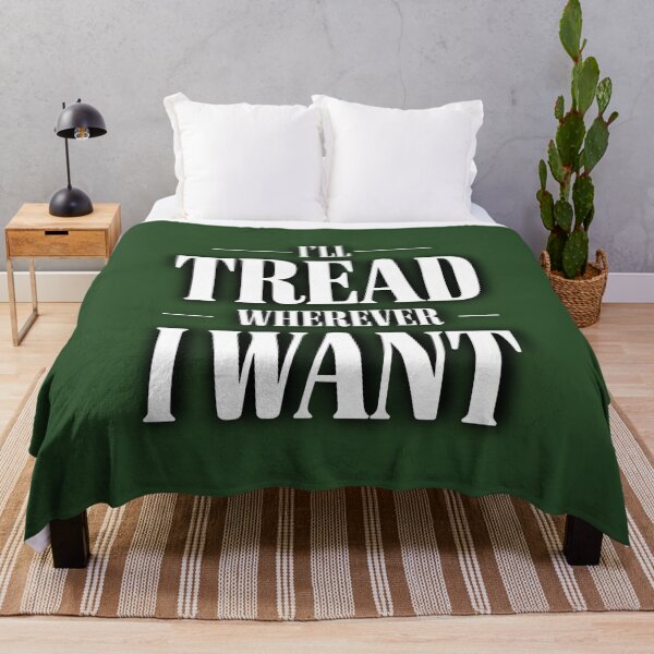 Item preview, I'll Tread Wherever I Want designed and sold by box-artshop.