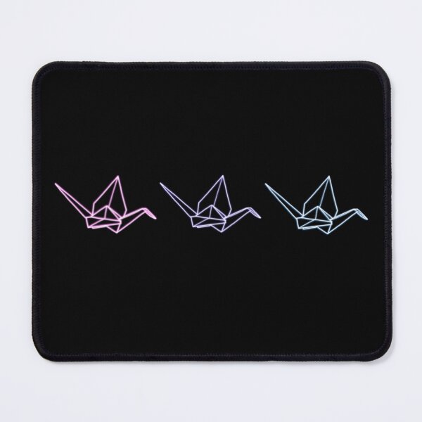 Item preview, Paper crane trio pink blue purple designed and sold by Itinlea.