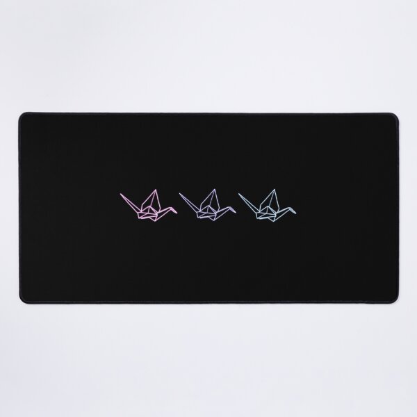 Item preview, Paper crane trio pink blue purple designed and sold by Itinlea.