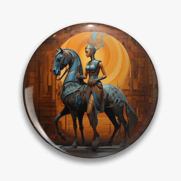 Item preview, Goddess leads her warhorse designed and sold by Made-by-Gus.