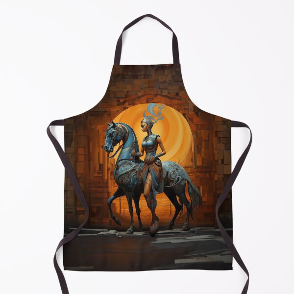 Item preview, Goddess leads her warhorse designed and sold by Made-by-Gus.