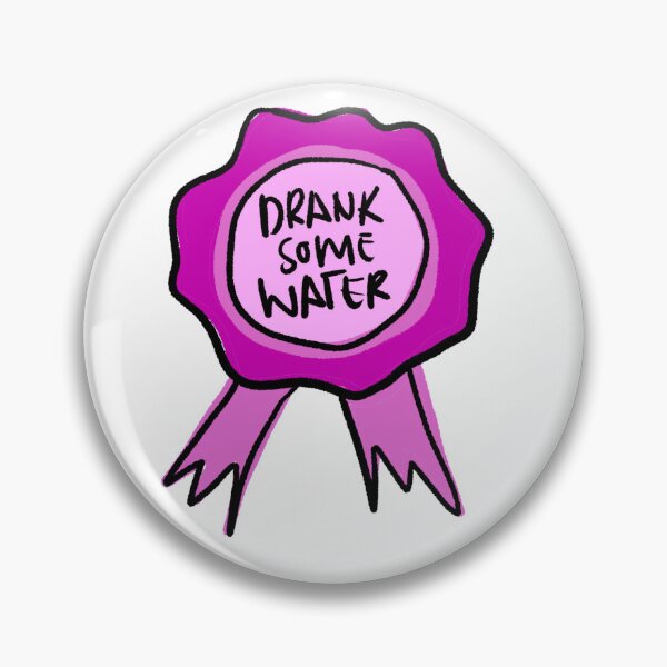 Item preview, Drank some water sticker designed and sold by artmadebyjulie.