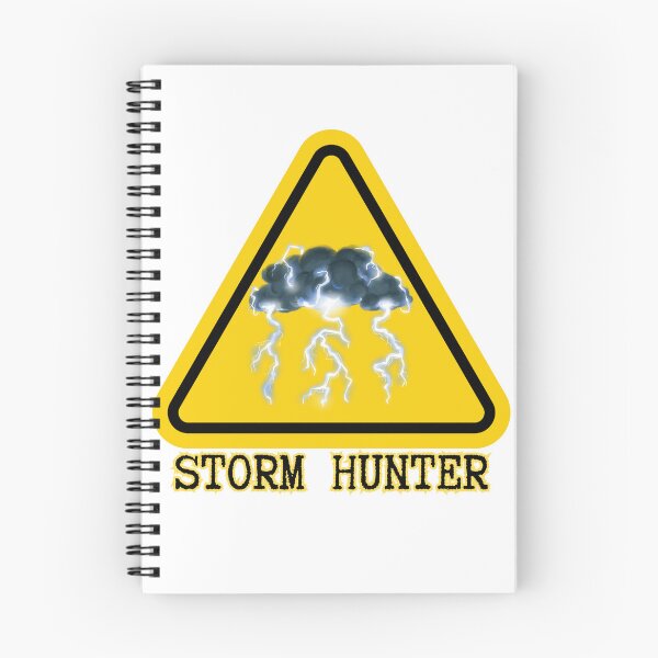 Item preview, Storm Hunter – Weather Warning Sign designed and sold by PeteLawliiet.