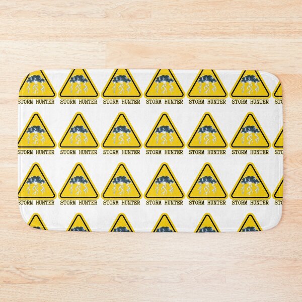 Item preview, Storm Hunter – Weather Warning Sign designed and sold by PeteLawliiet.