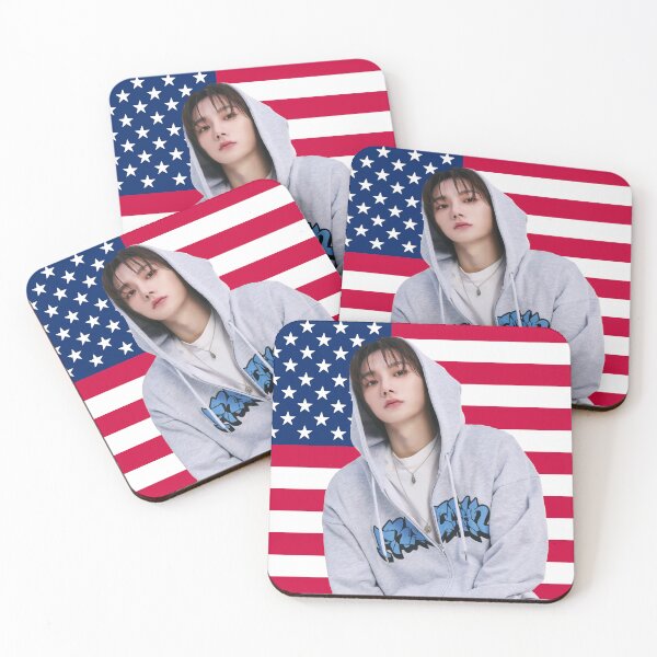 Item preview, Sungho Hoodie US Flag Park Sungho BOYNEXTDOOR designed and sold by Dev M.