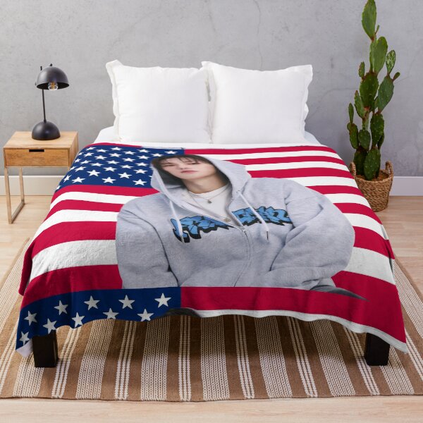 Item preview, Sungho Hoodie US Flag Park Sungho BOYNEXTDOOR designed and sold by Dev M.