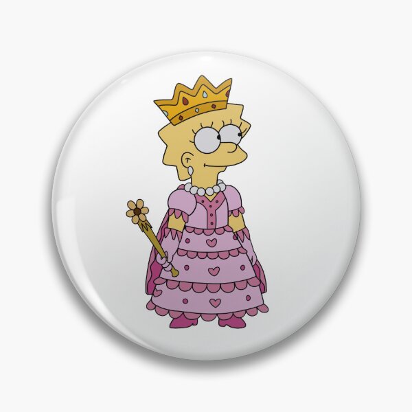 Artikelvorschau, Königin Lisa Simpson entworfen und verkauft von WillowTreeArt.