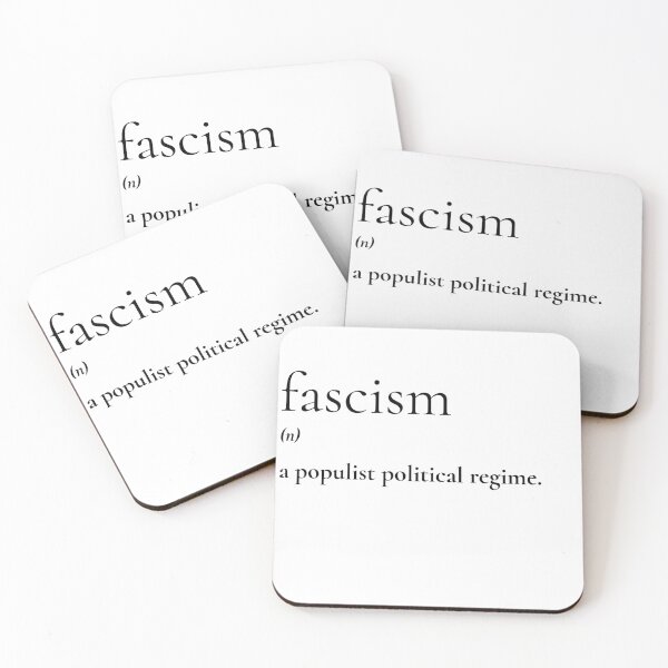Item preview, Fascism a populist political regime designed and sold by GigcityPOD.