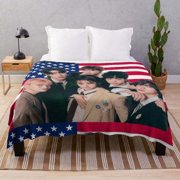 Item preview, Boy next door US Flag Sungho Riwoo Jaehyun Taesan Leehan Woonhak BOYNEXTDOOR designed and sold by Dev M.