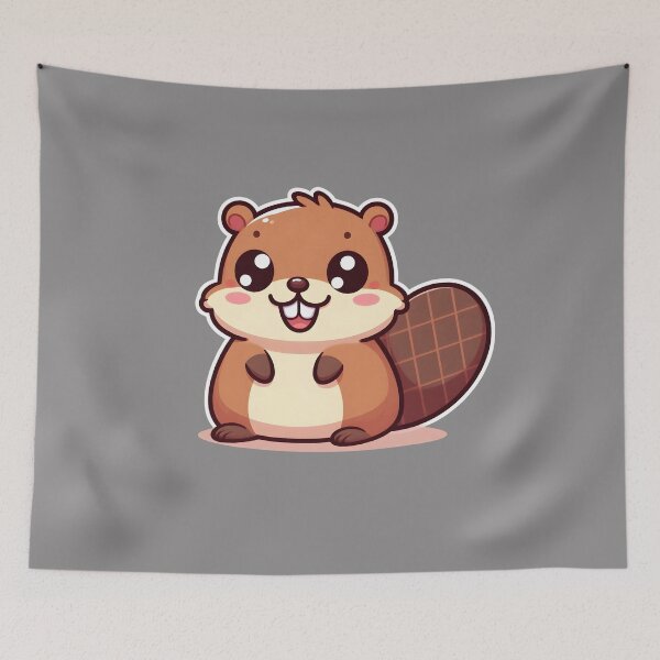 Item preview, Kawaii Beaver designed and sold by ArtistEmbrace.