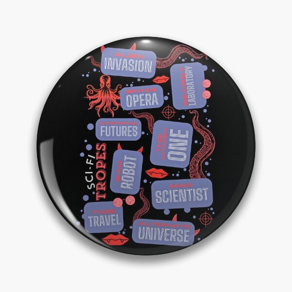 Item preview, Fanfic Scifi Tropes Science Fiction Monsters designed and sold by Renata Illustrata.