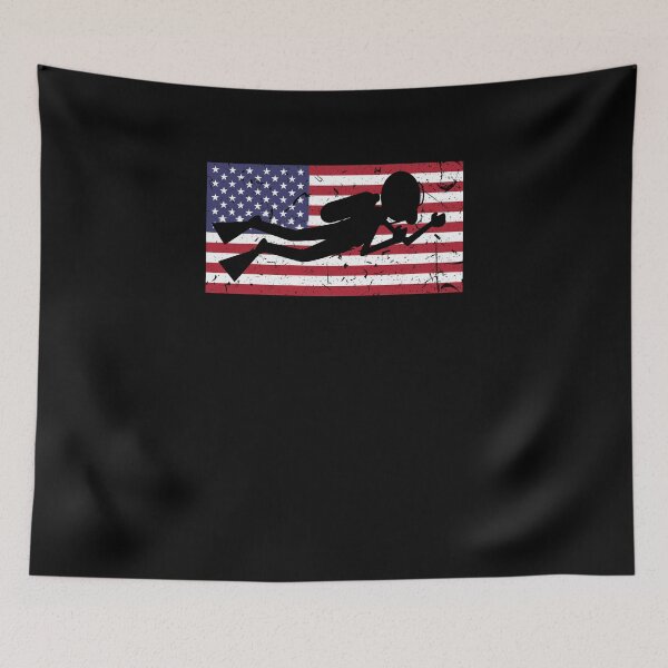 Item preview, American USA SCUBA Diver designed and sold by TeeTimeGuys.