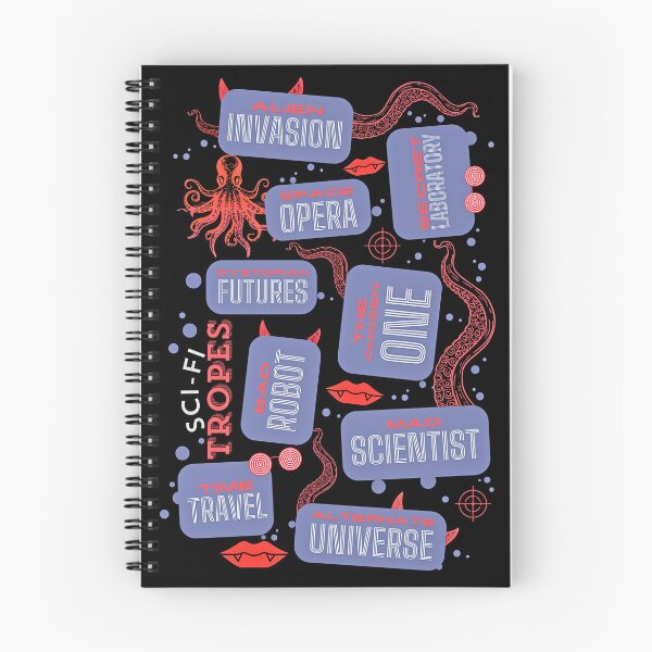 Item preview, Fanfic Scifi Tropes Science Fiction Monsters designed and sold by Renata Illustrata.