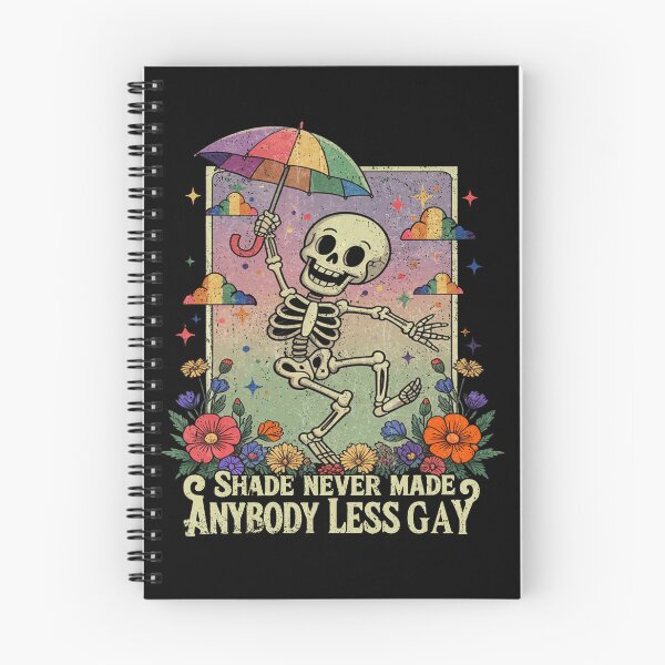 Item preview, LGBT Skeleton Shade Never Made Anybody Less Gay designed and sold by MackenzieBin.
