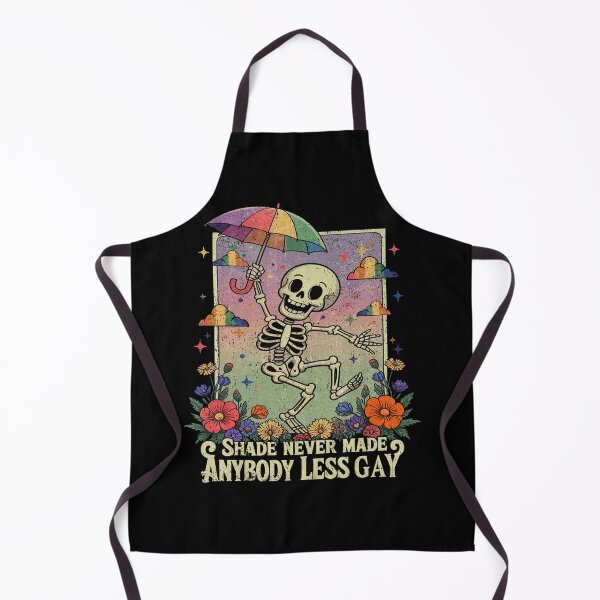 Item preview, LGBT Skeleton Shade Never Made Anybody Less Gay designed and sold by MackenzieBin.