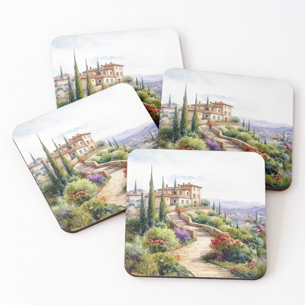 Item preview, Tuscan countryside 12 designed and sold by Made-by-Gus.