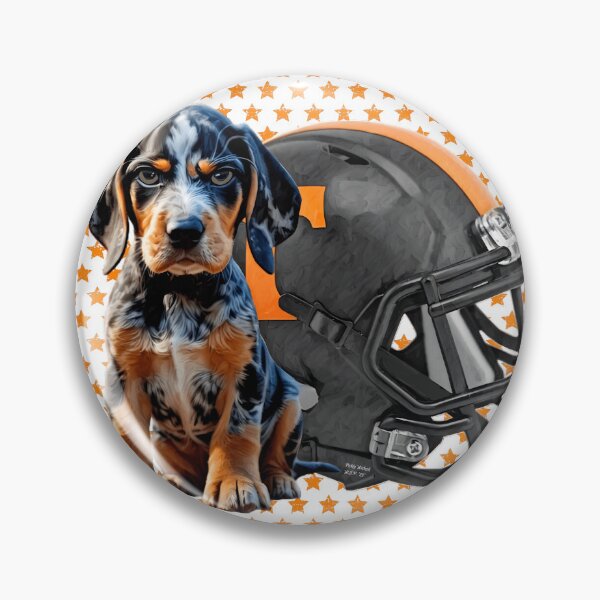 Item preview, TRAVIS THE Tennessee Bluetick - WITH ORANGE STARS designed and sold by Pickle Wicked Designs.