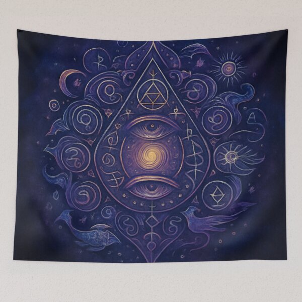 Item preview, Cosmic Insight Mandala designed and sold by VA Design.