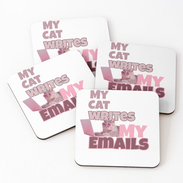 Item preview, My Cat Writes My Emails designed and sold by VVisionary11.