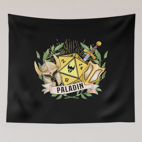 Item preview, PALADIN: tabletop rpg dnd d20 dice  designed and sold by DungeonAtelier.