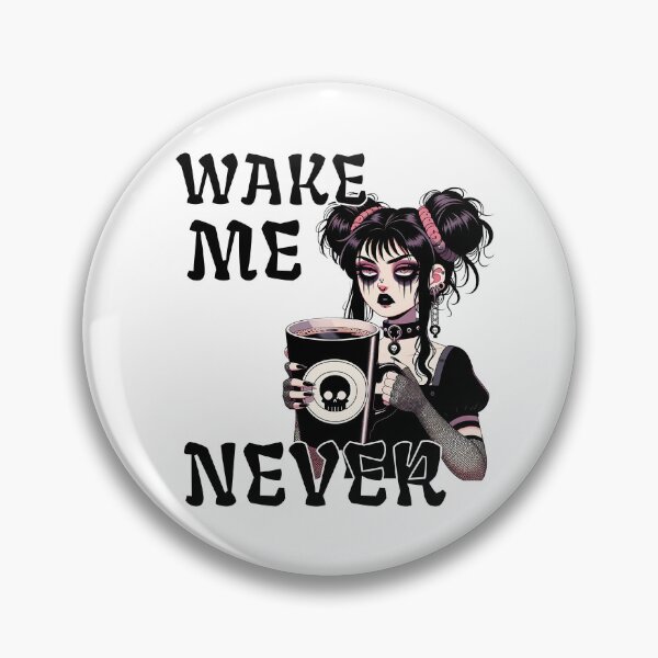 Item preview, Wake Me Never – Coffin-Core Goth Mood designed and sold by Fragy72.