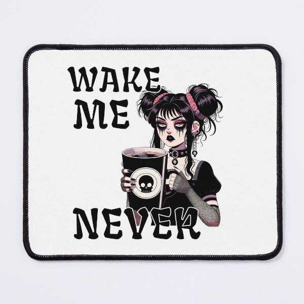 Item preview, Wake Me Never – Coffin-Core Goth Mood designed and sold by Fragy72.