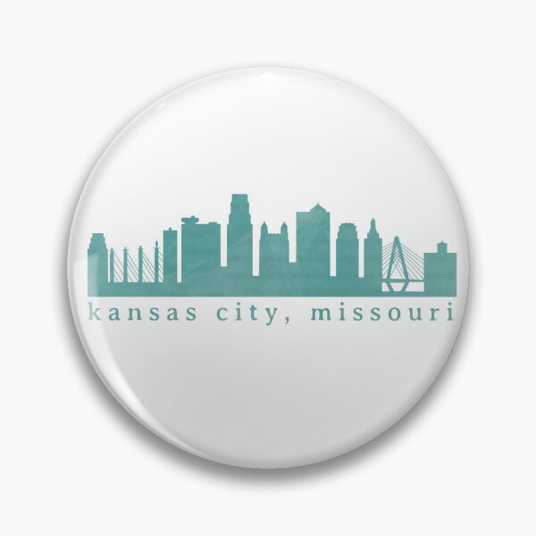 Item preview, Kansas City Skyline Watercolor Grunge - Bold 6 designed and sold by calliew1217.