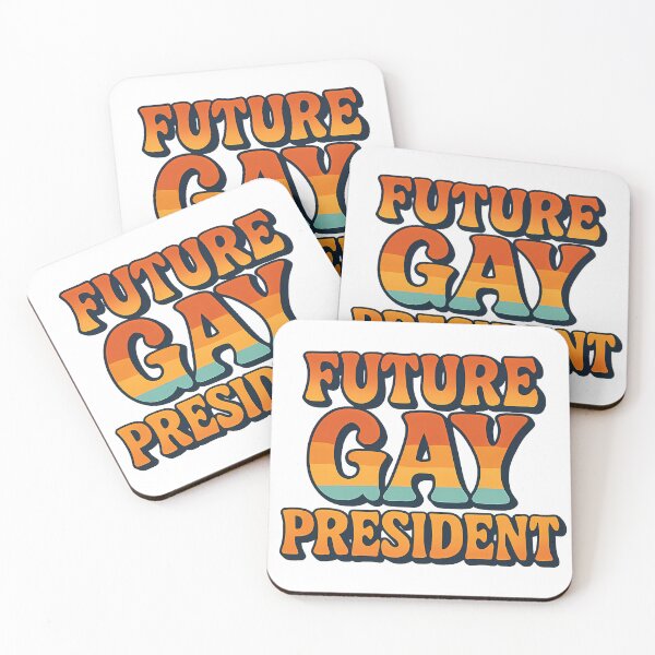 Item preview, Future Gay President – Bold Retro Typography designed and sold by Haus Of Sin.