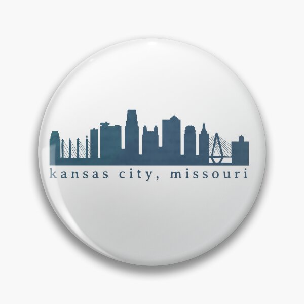 Item preview, Kansas City Skyline Watercolor Grunge - Bold 8 designed and sold by calliew1217.