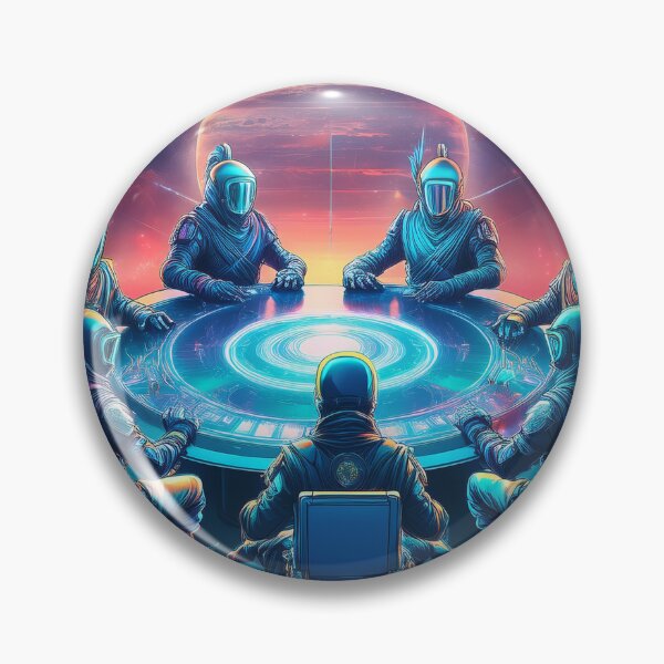 Item preview, Cosmic Sync Ninjas – Celestial Loop Ritual designed and sold by HighestMind_888.