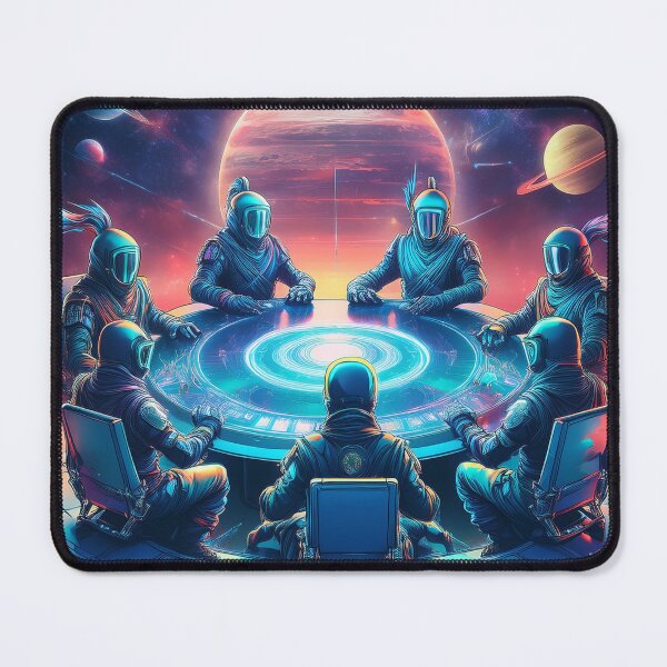 Item preview, Cosmic Sync Ninjas – Celestial Loop Ritual designed and sold by HighestMind_888.