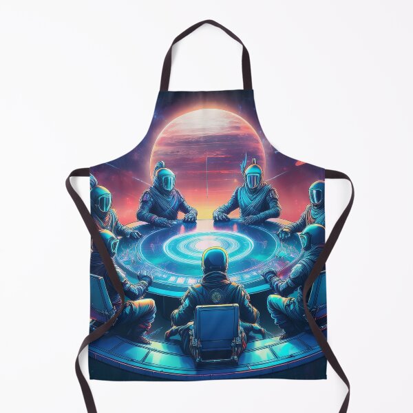 Item preview, Cosmic Sync Ninjas – Celestial Loop Ritual designed and sold by HighestMind_888.