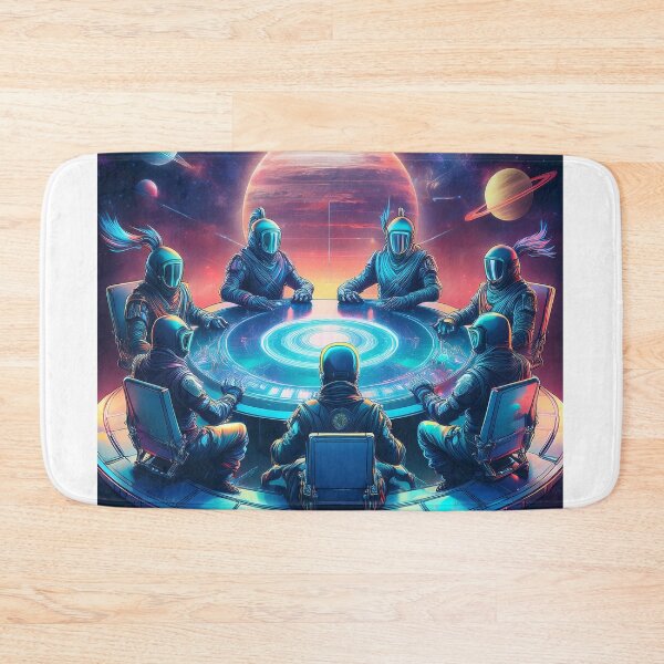Item preview, Cosmic Sync Ninjas – Celestial Loop Ritual designed and sold by HighestMind_888.