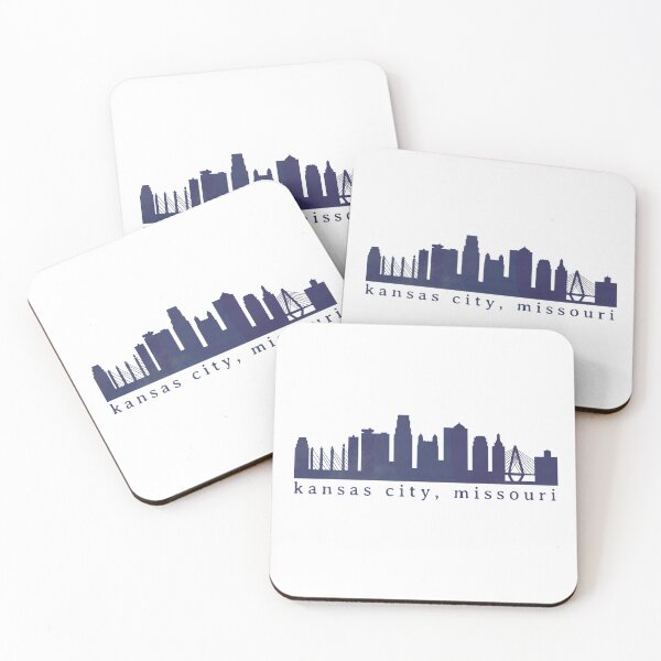 Item preview, Kansas City Skyline Watercolor Grunge - Bold 9 designed and sold by calliew1217.