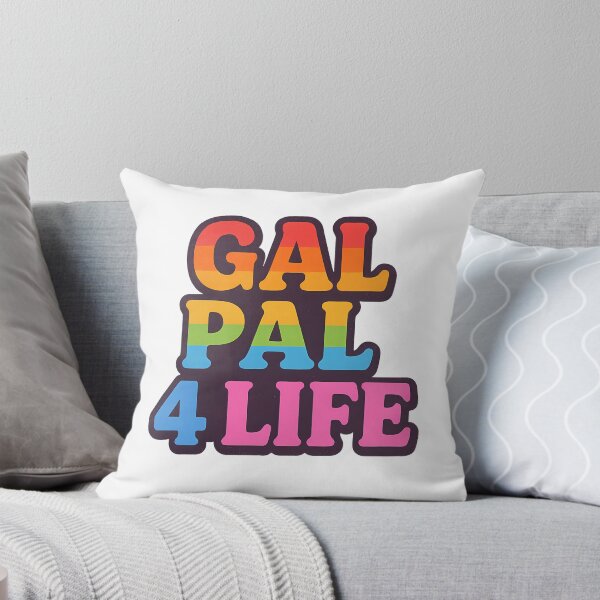 Item preview, Gal Pal 4 Life – Rainbow Typography Art designed and sold by Haus Of Sin.