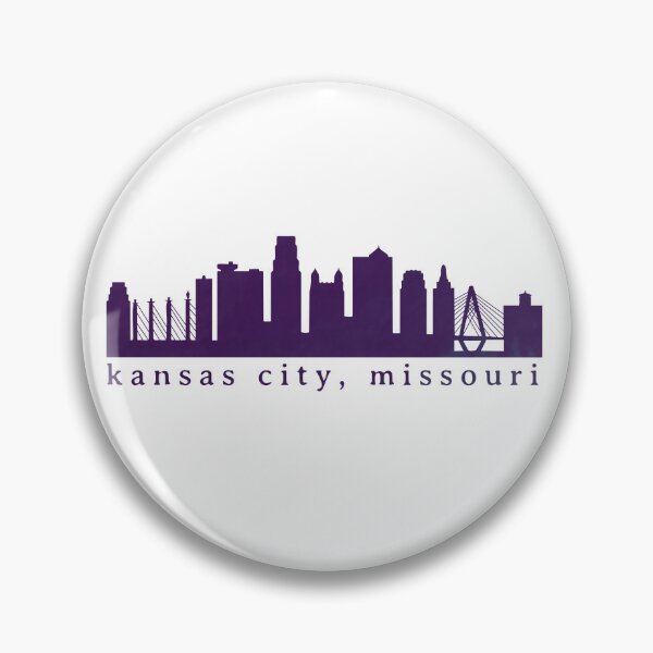 Item preview, Kansas City Skyline Watercolor Grunge - Bold 10 designed and sold by calliew1217.